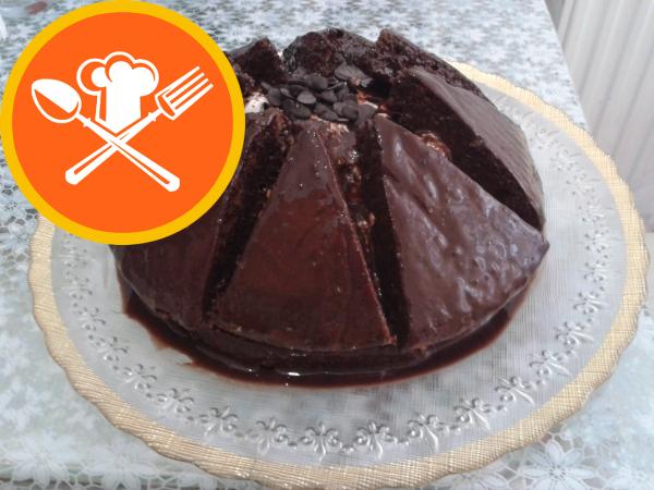 Σοκολατένιο κέικ ηφαιστείου